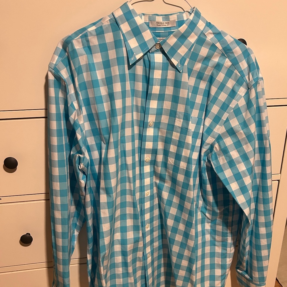 LL Bean long sleeve traditional fit button down